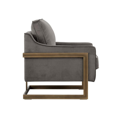 Kalmin Armchair-Sunpan-SUNPAN-104983-Lounge ChairsAbbington Black-100% Polyester-21-France and Son