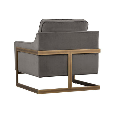 Kalmin Armchair-Sunpan-SUNPAN-104983-Lounge ChairsAbbington Black-100% Polyester-22-France and Son
