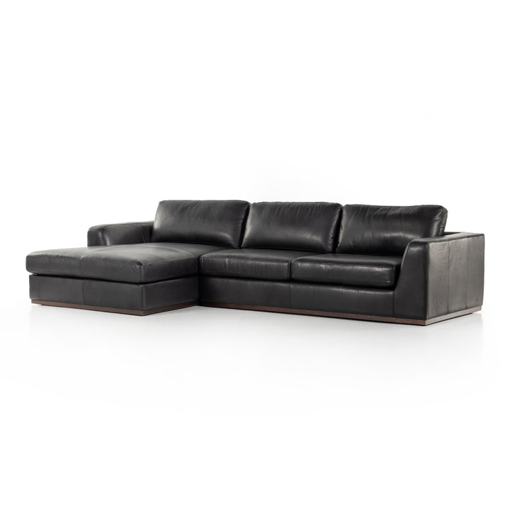 Colt 2 Pc Sectional-Four Hands-FH-107271-019-SectionalsLAF-Heirloom Black-16-France and Son