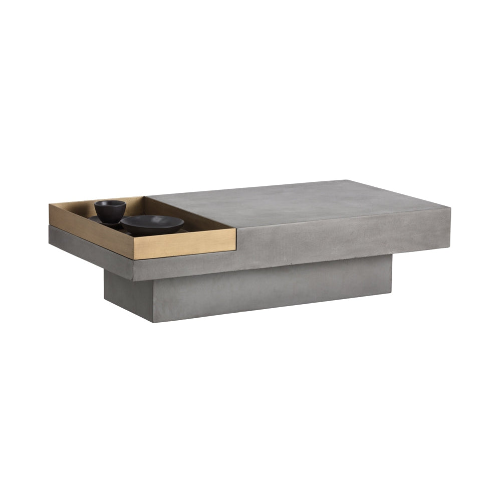 Quill Coffee Table-Sunpan-SUNPAN-103312-Coffee TablesSquare-6-France and Son