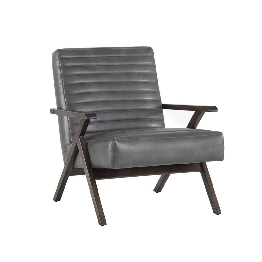 Peyton Lounge Armchair - Cantina Magnetite-Sunpan-STOCKR-SUNPAN-103522-Lounge Chairs-1-France and Son