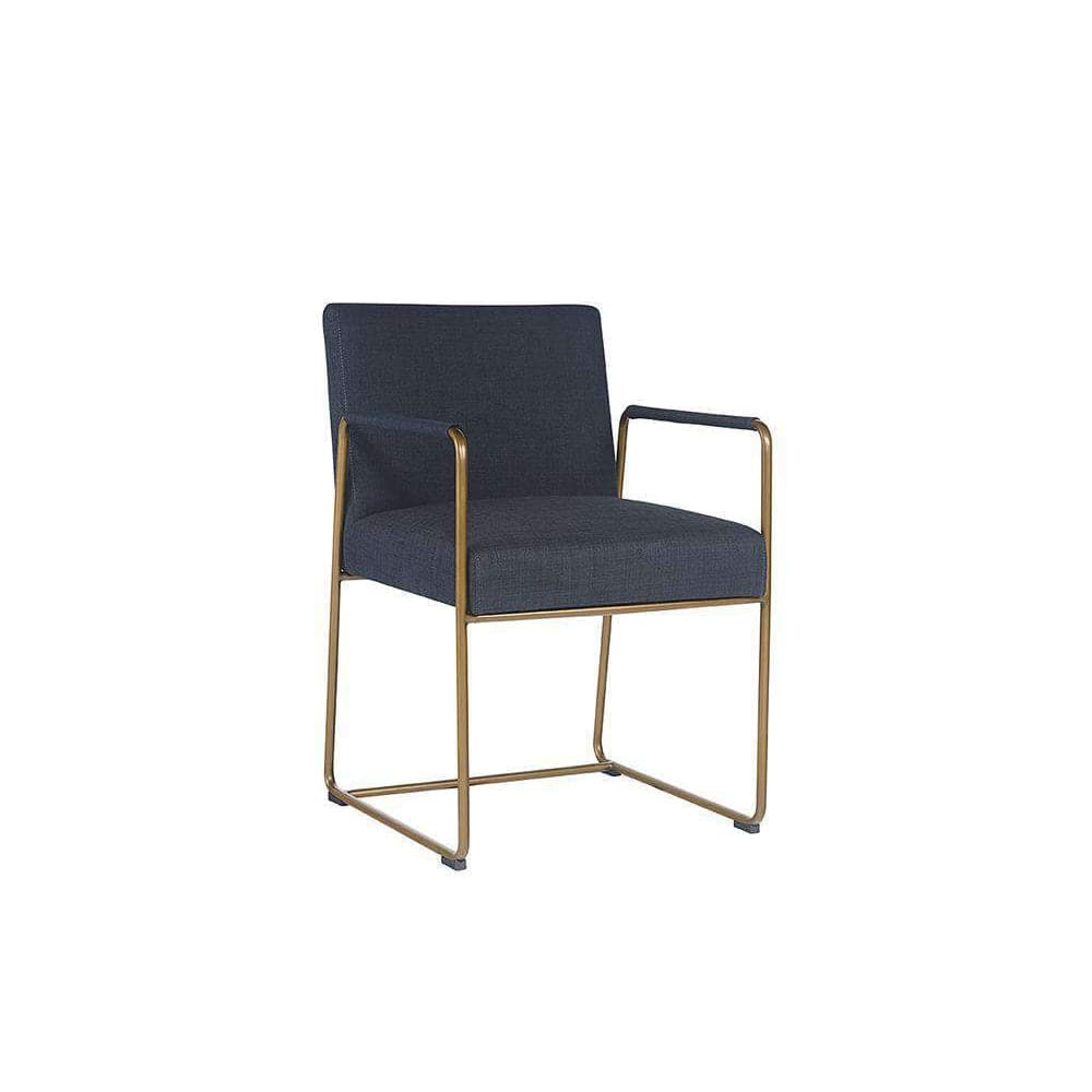 Balford Armchair-Sunpan-SUNPAN-103530-Dining ChairsArena Navy-10-France and Son