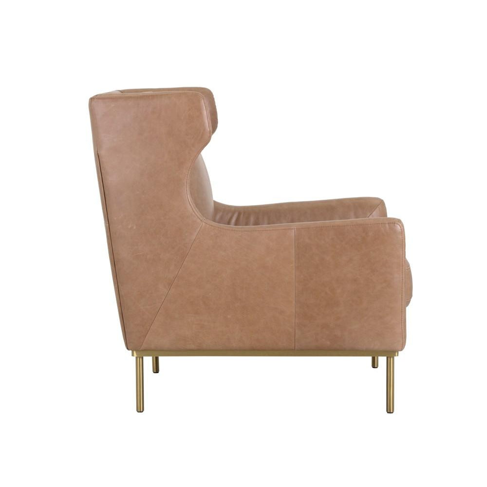 Virgil Chair-Sunpan-SUNPAN-103680-Lounge ChairsMarseille Black-100% Buffalo Leather-14-France and Son