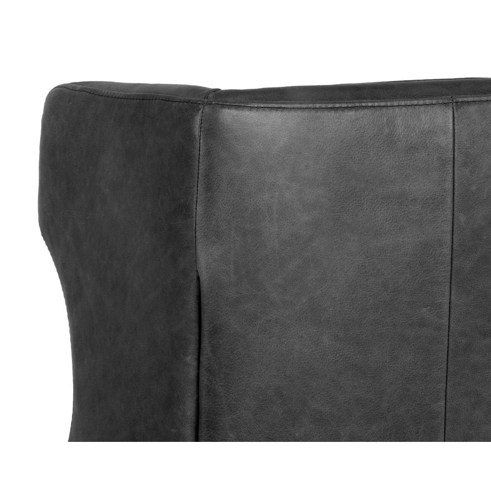 Virgil Chair-Sunpan-SUNPAN-103680-Lounge ChairsMarseille Black-100% Buffalo Leather-10-France and Son