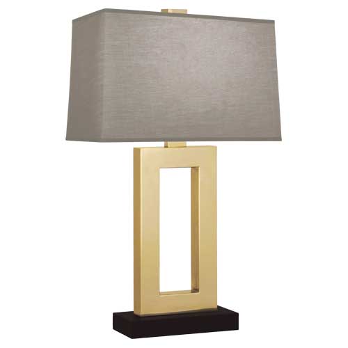 Doughnut Table Lamp 29"-Robert Abbey Fine Lighting-ABBEY-103G-Table LampsNatural Brass Smoke Gray Finish-5-France and Son