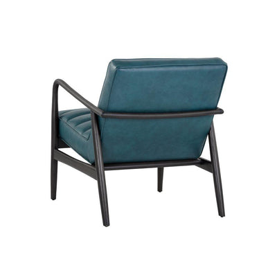 Lyric Lounge Chair-Sunpan-SUNPAN-104093-Lounge Chairsvintage peacock-7-France and Son