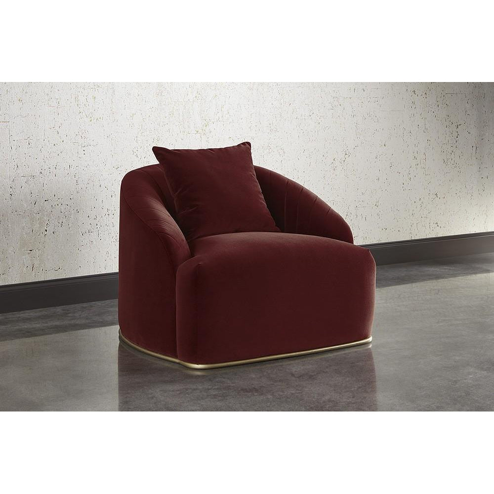 Astrid Chair-Sunpan-SUNPAN-104138-Lounge Chairsmerlot-100% Polyester-2-France and Son