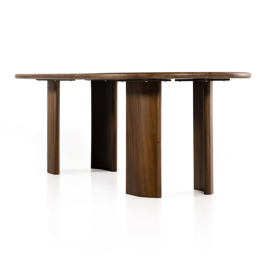 Lunas Oval Dining Table-Four Hands-FH-UWES-247-Dining TablesGold Guanacaste-6-France and Son
