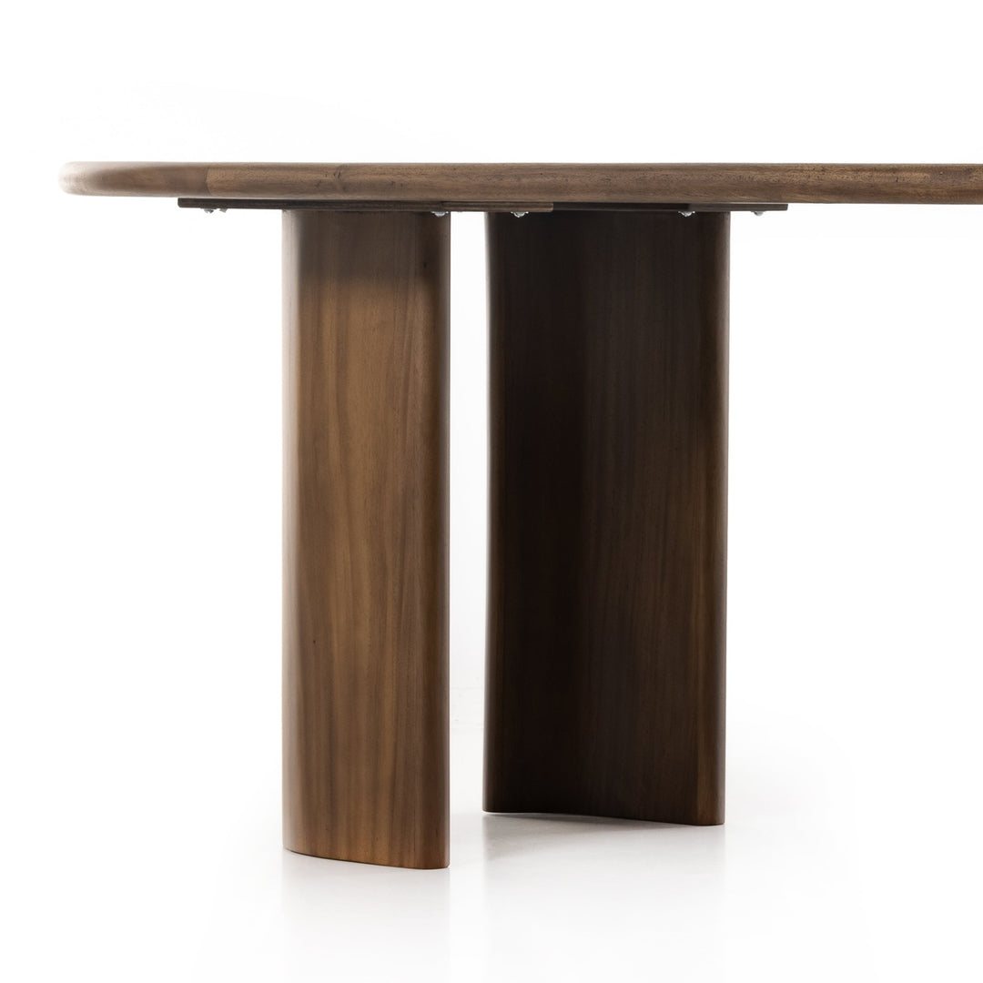 Lunas Oval Dining Table-Four Hands-FH-UWES-247-Dining TablesGold Guanacaste-10-France and Son