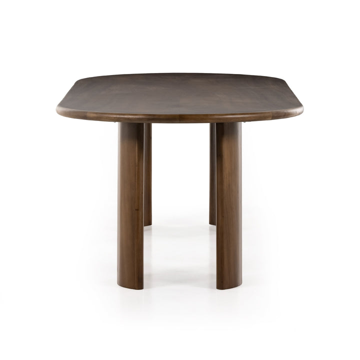 Lunas Oval Dining Table-Four Hands-FH-UWES-247-Dining TablesGold Guanacaste-8-France and Son
