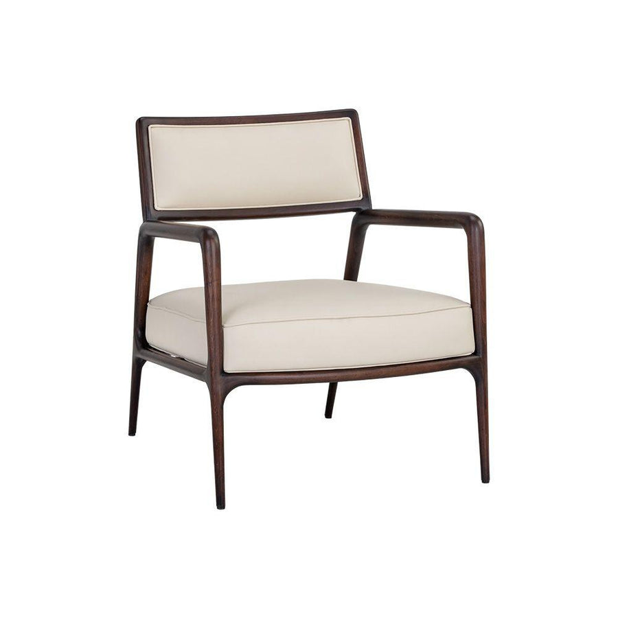 Damien Lounge Chair-Sunpan-SUNPAN-106562-Lounge Chairsvintage caramel-Leather-1-France and Son
