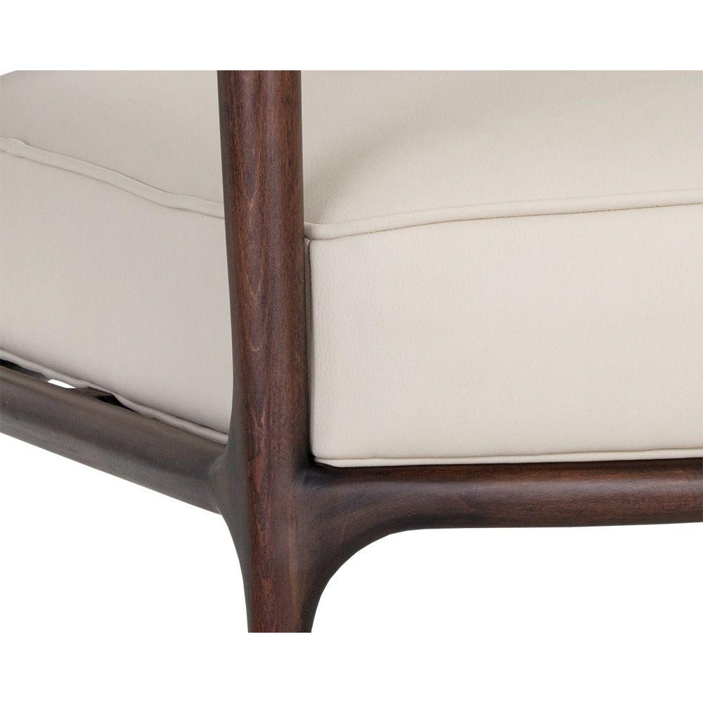Damien Lounge Chair-Sunpan-SUNPAN-106562-Lounge Chairsvintage caramel-Leather-8-France and Son