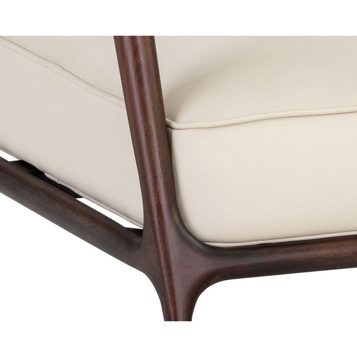 Damien Lounge Chair-Sunpan-SUNPAN-106562-Lounge Chairsvintage caramel-Leather-10-France and Son