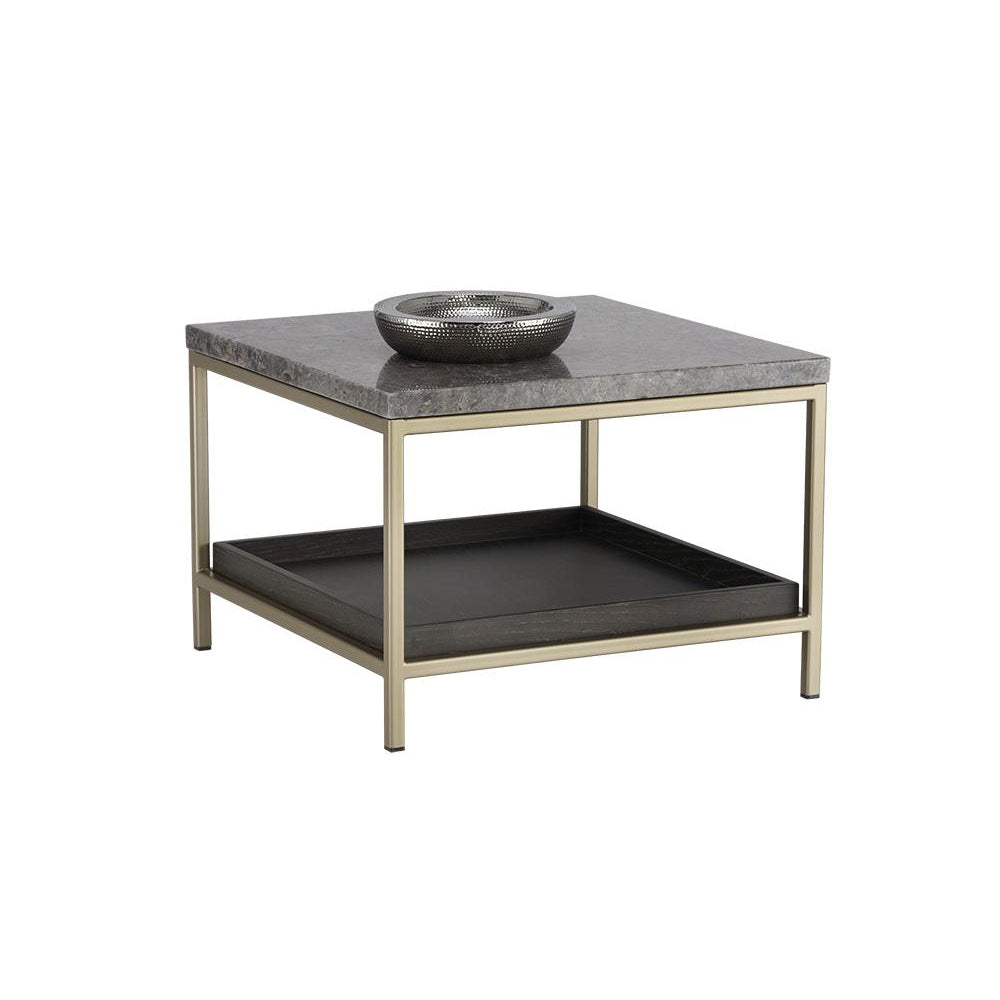 Arden End Table-Sunpan-SUNPAN-104617-Side TablesSquare-Gold - Raw Umber-5-France and Son