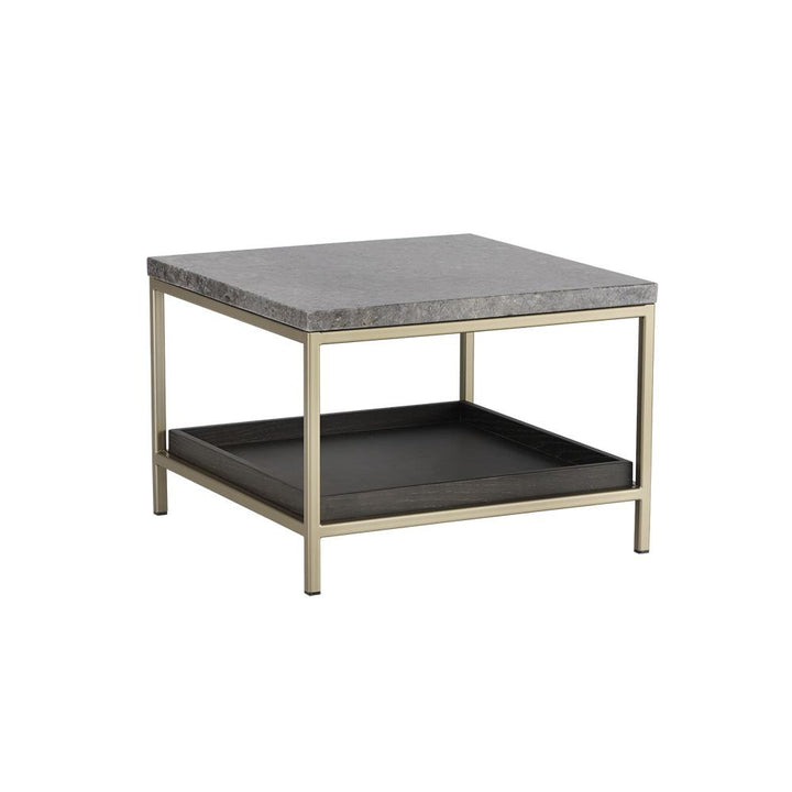 Arden End Table-Sunpan-SUNPAN-104617-Side TablesSquare-Gold - Raw Umber-6-France and Son