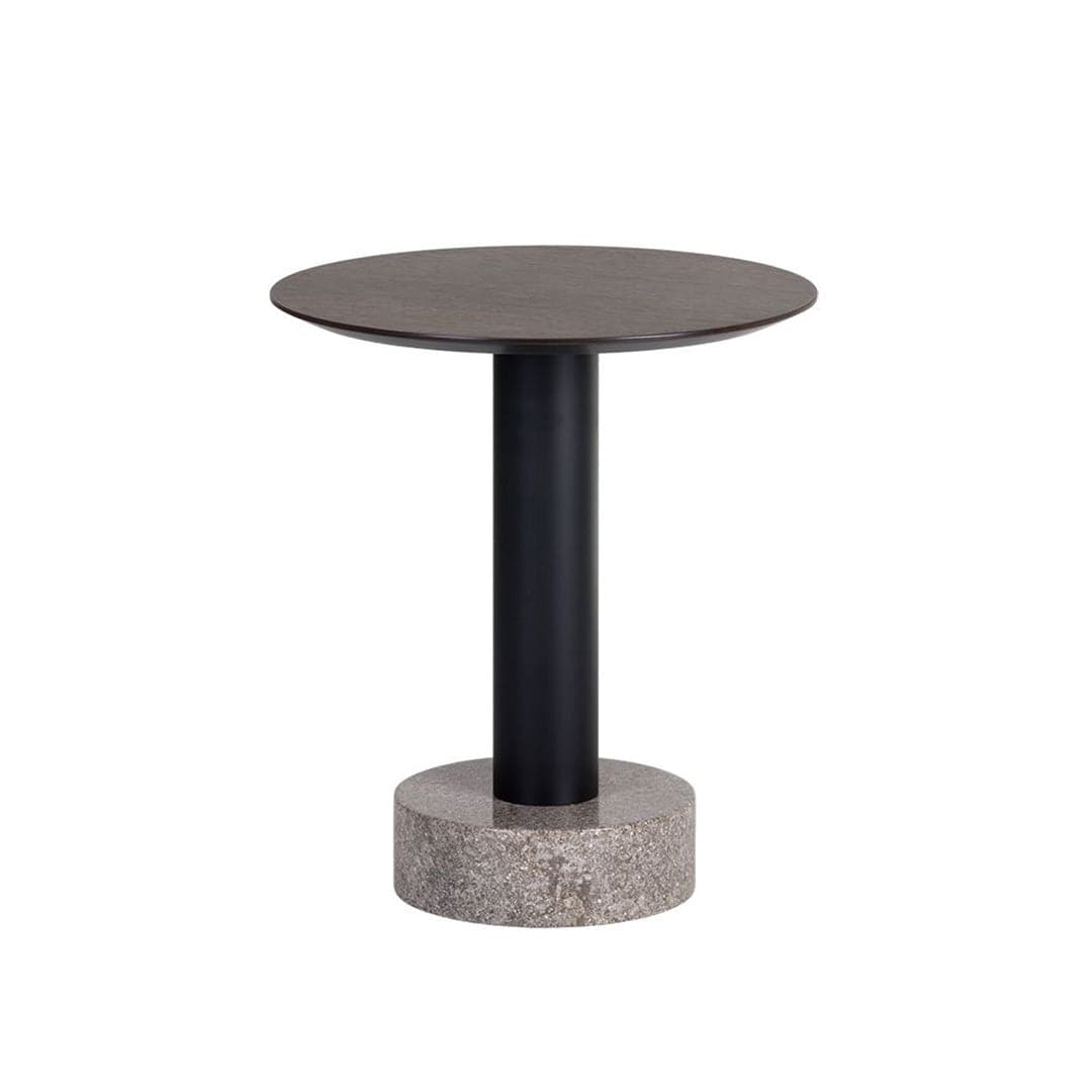 Monaco End Table-Sunpan-SUNPAN-104630-Side TablesBlack / Raw Umber-1-France and Son