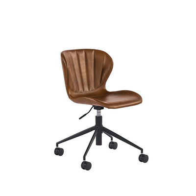 Arabella Office Chair-Sunpan-SUNPAN-104793-Task ChairsBravo Cognac-6-France and Son