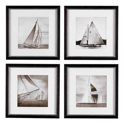 Prints Michael Kahn Boat set of 4-Eichholtz-EICHHOLTZ-104815-Wall Art-1-France and Son