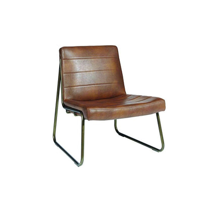 Anton Lounge Chair-Sunpan-SUNPAN-104843-Lounge ChairsBravo Cognac-1-France and Son