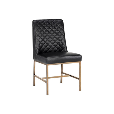 Leighland Dining Chair-Sunpan-SUNPAN-104910-Dining ChairsCoal Black-2-France and Son