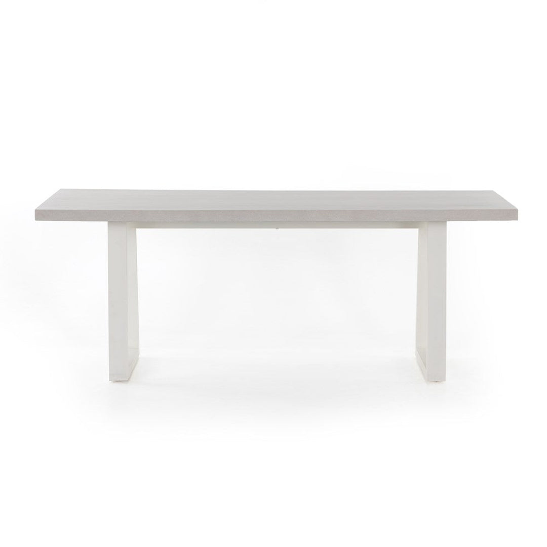 Cyrus Outdoor Dining Table-Four Hands-FH-VCNS-F004A-Dining TablesLight Grey-7-France and Son