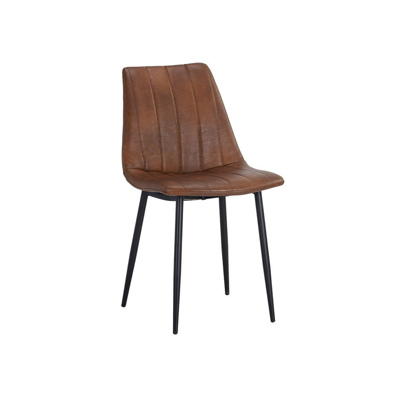 Drew Dining Chair-Sunpan-SUNPAN-104963-Dining ChairsBravo Cognac-1-France and Son