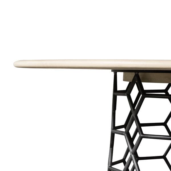 Arden Dining Table-Parchment White-Four Hands-FH-104983-002-Dining Tables-3-France and Son