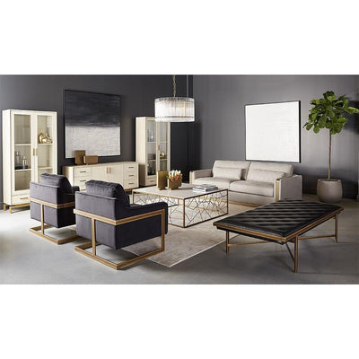 Kalmin Armchair-Sunpan-SUNPAN-104983-Lounge ChairsAbbington Black-100% Polyester-5-France and Son