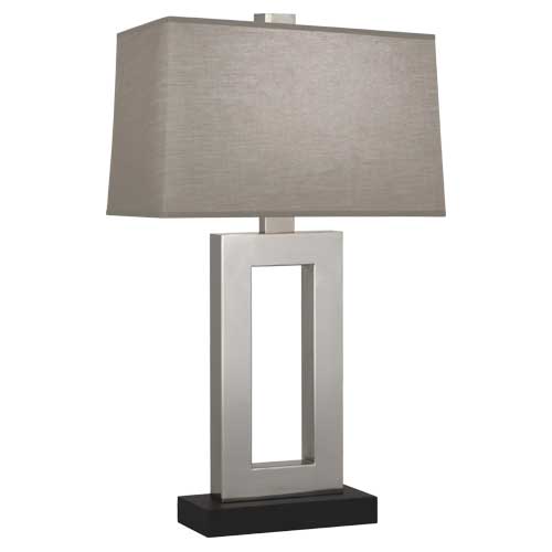 Doughnut Table Lamp 29"-Robert Abbey Fine Lighting-ABBEY-104G-Table LampsAntique Silver Smoke Gray-7-France and Son