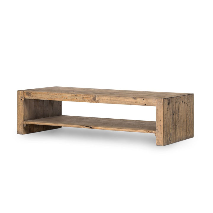 Beckwourth Coffee Table - 60" - Sierra R Nat-Four Hands-FH-105023-005-Coffee Tables-1-France and Son
