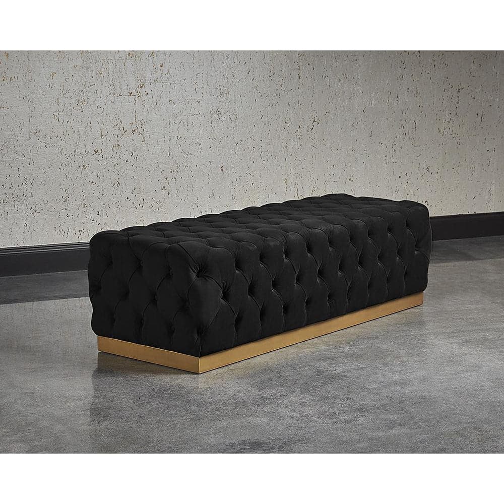 Babette Bench-Sunpan-SUNPAN-105110-BenchesAbbington Black-5-France and Son