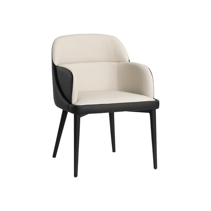 Hagan Dining Armchair-Sunpan-SUNPAN-105167-Dining ChairsBlack-8-France and Son