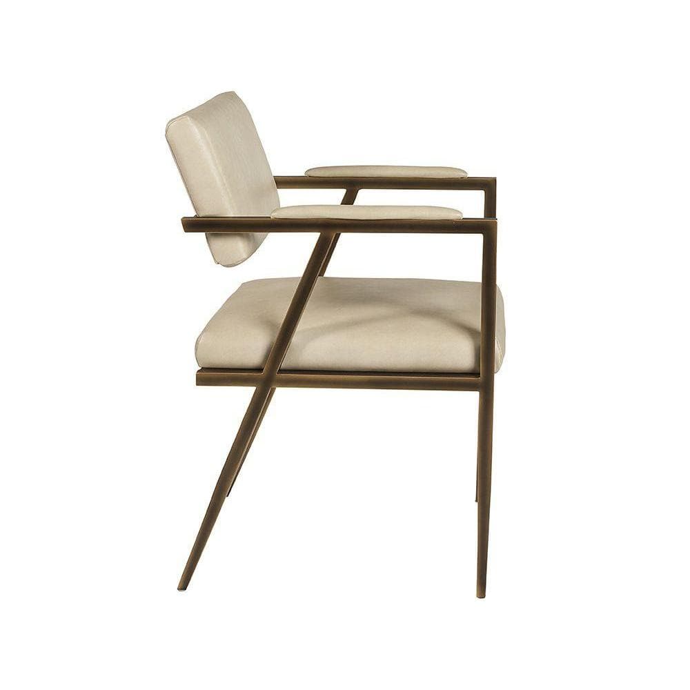 Ventouz Armchair - Bravo Cream-Sunpan-SUNPAN-105243-Dining Chairs-2-France and Son