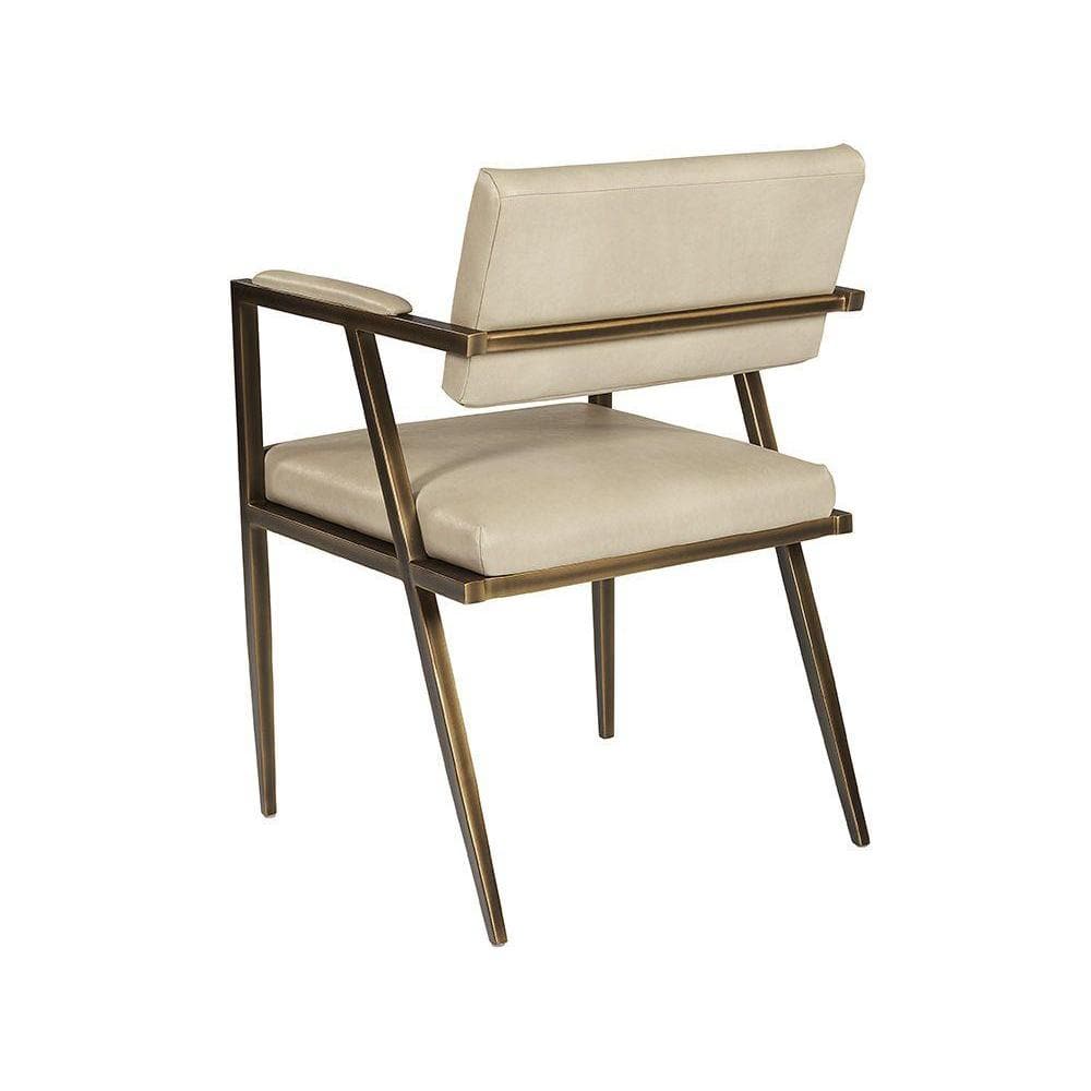 Ventouz Armchair - Bravo Cream-Sunpan-SUNPAN-105243-Dining Chairs-3-France and Son