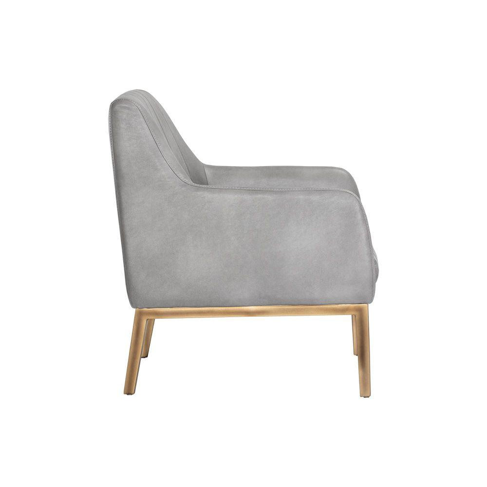 Wolfe Lounge Chair - Bravo Metal-Sunpan-SUNPAN-105245-Lounge Chairs-2-France and Son