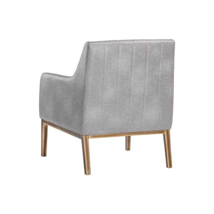 Wolfe Lounge Chair - Bravo Metal-Sunpan-SUNPAN-105245-Lounge Chairs-3-France and Son