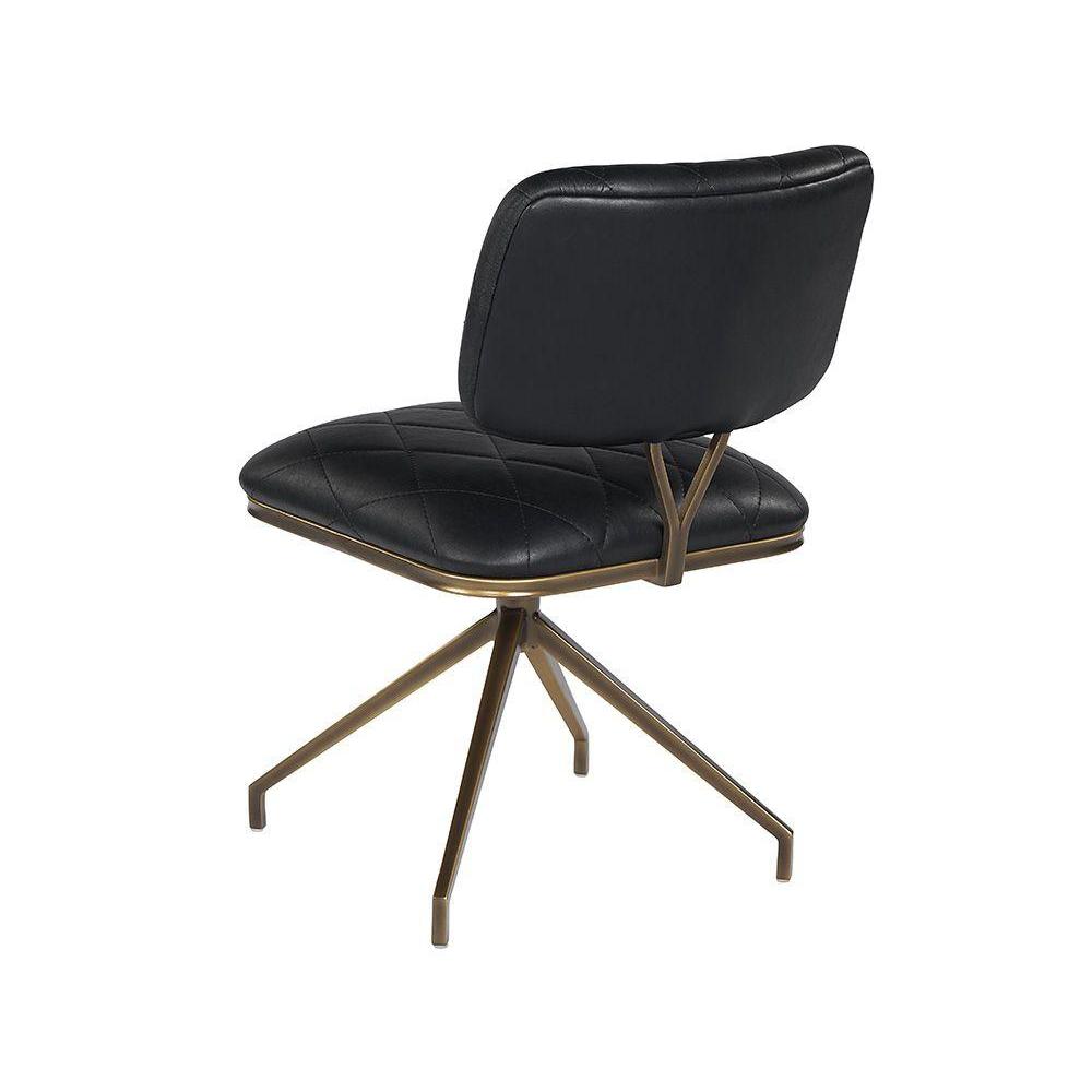 Virtu Swivel Chair-Sunpan-SUNPAN-105105-Lounge Chairscognac-6-France and Son