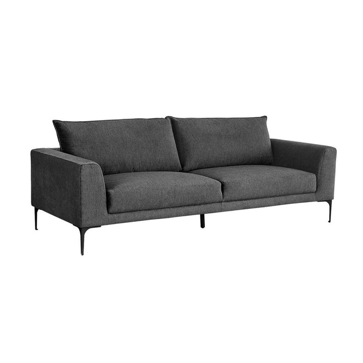 Virgo Sofa-Sunpan-SUNPAN-105357-SofasPolo Club Kohl Grey-94% Polyester/6% Nylon-12-France and Son