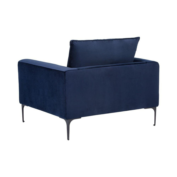 Virgo Lounge Armchair-Sunpan-SUNPAN-105487-Lounge ChairsPolo Club Stone-94% Polyester/6% Nylon-22-France and Son