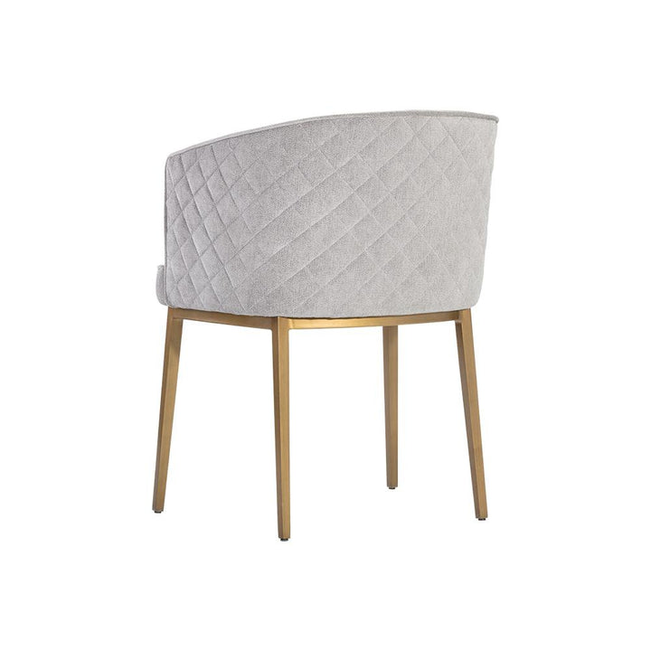 Cornella Dining Chair-Sunpan-SUNPAN-104308-Dining ChairsBlush Grey-21-France and Son