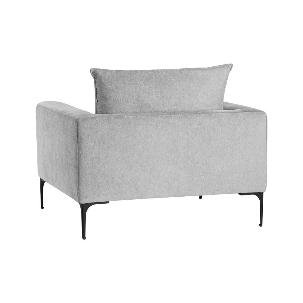 Virgo Lounge Armchair-Sunpan-SUNPAN-105487-Lounge ChairsPolo Club Stone-94% Polyester/6% Nylon-8-France and Son