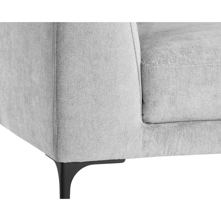 Virgo Lounge Armchair-Sunpan-SUNPAN-105487-Lounge ChairsPolo Club Stone-94% Polyester/6% Nylon-11-France and Son