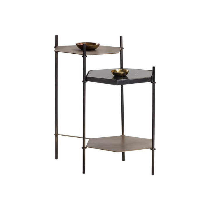 Hexall Side Table-Sunpan-SUNPAN-105525-Side Tables-4-France and Son