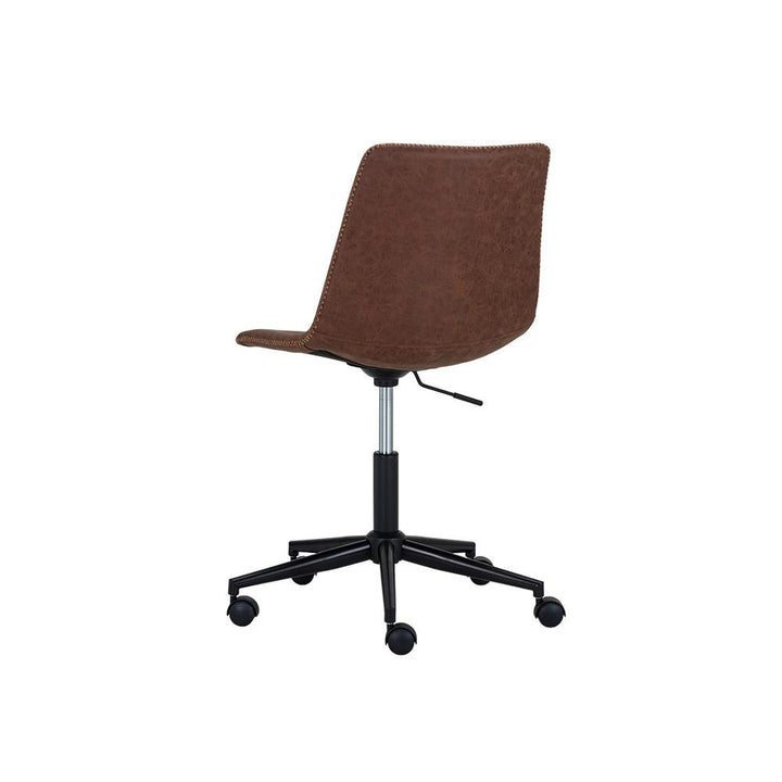 Cal Office Chair-Sunpan-SUNPAN-105579-Task ChairsAntique Black-13-France and Son