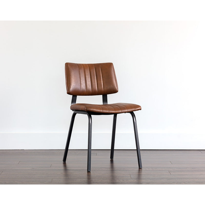 Berkley Dining Chair-Sunpan-SUNPAN-105582-Dining ChairsBravo Cognac-2-France and Son