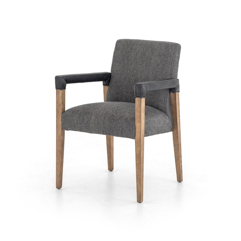 Reuben Dining Chair-Four Hands-FH-105591-008-Dining ChairsDurango Smoke-10-France and Son
