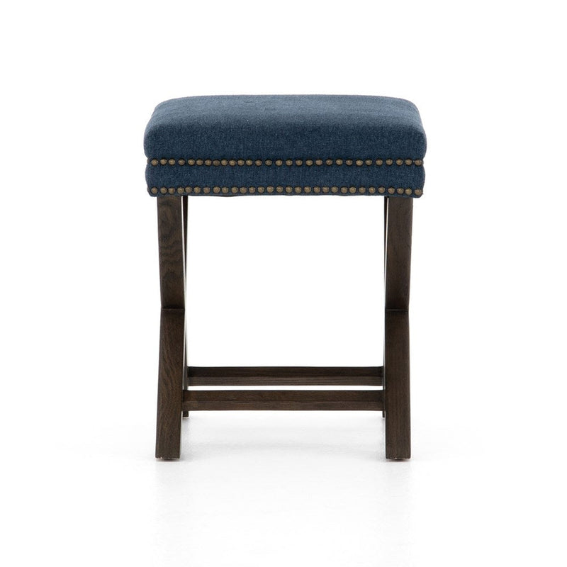 Elyse Ottoman-Four Hands-FH-105656-004-Stools & OttomansWarm Nettlewood-Durango Smoke Leather-12-France and Son