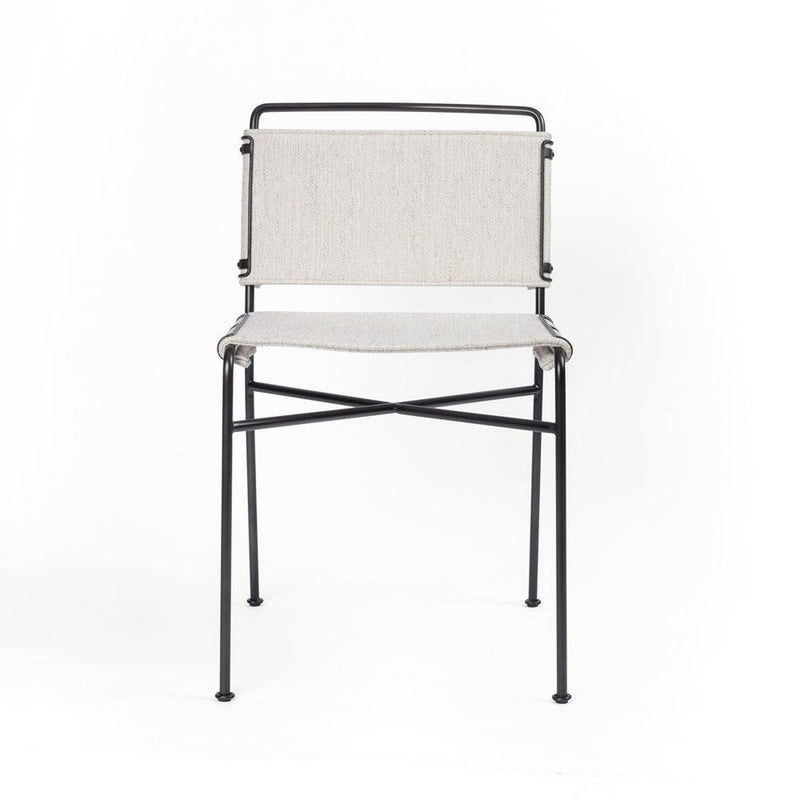 Wharton Dining Chair-Four Hands-STOCKR-FH-CIRD-20103-248-Dining ChairsModern Velvet Loden Fabric-25-France and Son