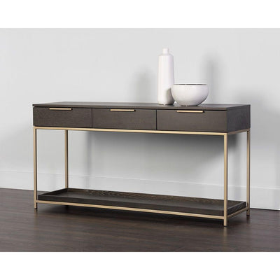 Rebel Console Table With Drawers-Sunpan-SUNPAN-105889-Console Tables-2-France and Son