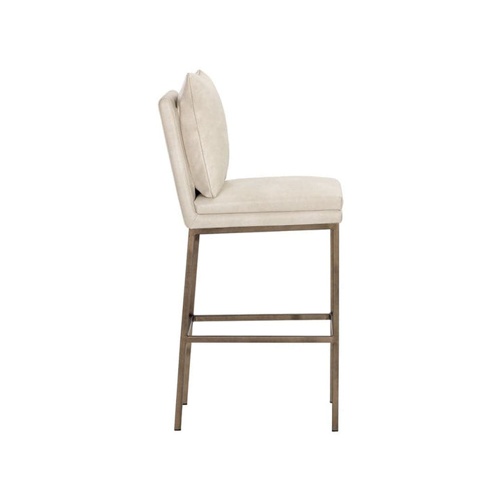 Paige Bar & Counter Stool-Sunpan-SUNPAN-105943-Bar StoolsBar Stool-Bravo Cream-6-France and Son